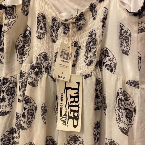 NWT Torrid hot topic Tripp sugar skull corset lace up dress - Picture 4 of 4